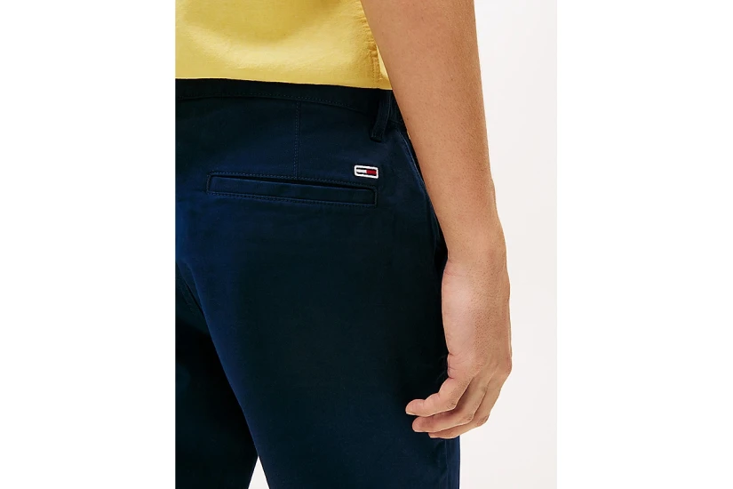 Tommy Jeans Scanton Ανδρική Βερμούδα Chino Μπλε Σκούρο