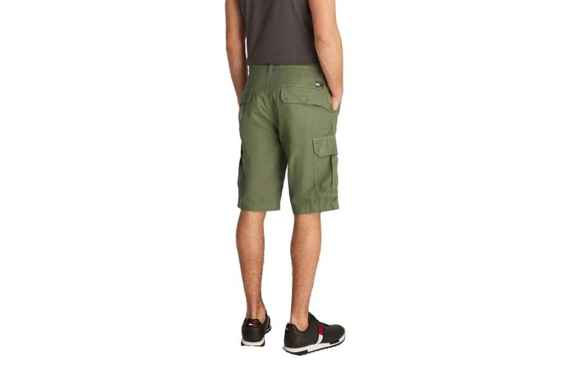 Tommy Jeans Otis Twill Ανδρική Βερμούδα Cargo Λαδί