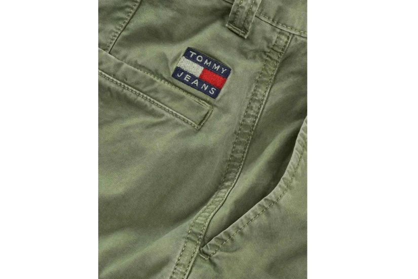 Tommy Jeans Otis Twill Ανδρική Βερμούδα Cargo Λαδί