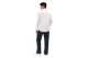 Tommy Jeans Flag Embroidery Poplin Ανδρικό Μακρυμάνικο Πουκάμισο Εκρού