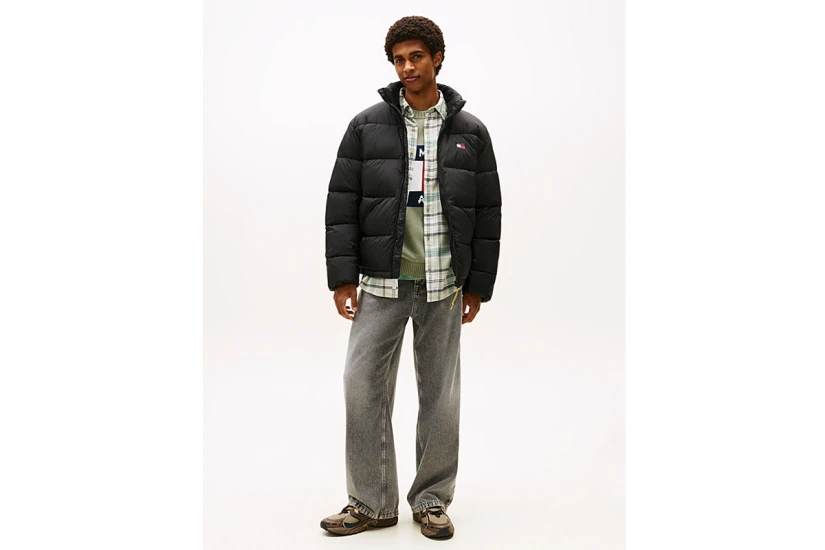Tommy Jeans Water Repellent Crinkle Relaxed Ανδρικό Μπουφάν Puffer