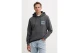 Tommy Jeans Back Graphic Terry Ανδρικό Φούτερ με Κουκούλα Γκρι Σκούρο