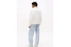 Tommy Jeans Badge Teddy Zip-Thru Relaxed Ανδρικό Μπουφάν Sherpa Εκρού