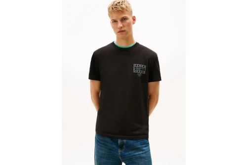 Tommy Jeans Signature Back Logo T-Shirt Ανδρικό (DM0DM22319 BDS)