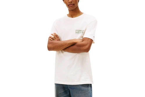 Tommy Jeans Bills Backprint T-Shirt Ανδρικό (DM0DM22329 YBH)
