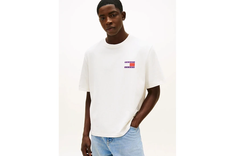 Tommy Jeans 90S Multi Back Logo Ανδρικό Κοντομάνικο T-Shirt