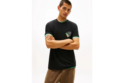 Tommy Jeans Regular Signature Shift T-Shirt Ανδρικό (DM0DM22533 BDS)