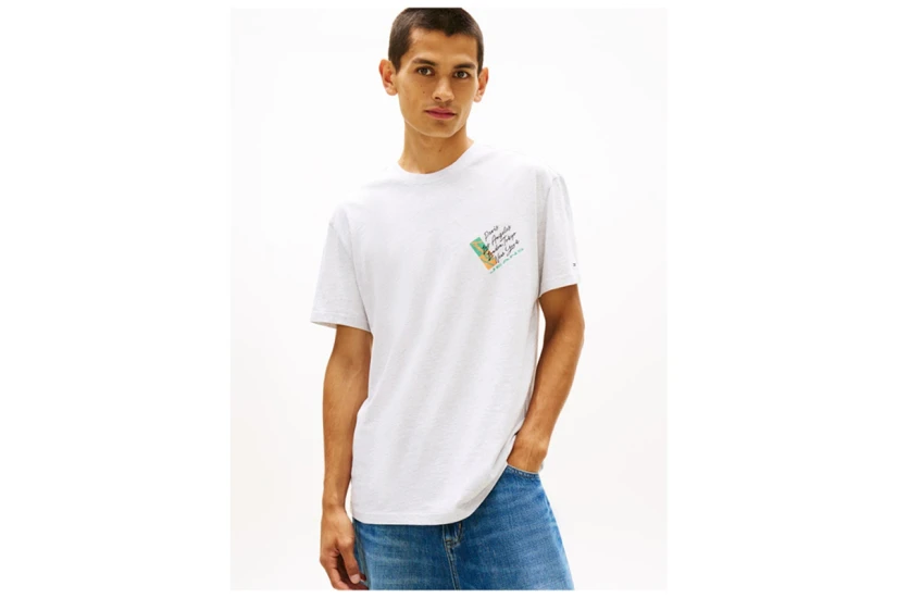 Tommy Jeans Signature Back Logo Jersey Ανδρικό Κοντομάνικο T-Shirt
