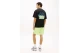 Tommy Jeans Relaxed Bubble Flame Graphic Ανδρικό Κοντομάνικο T-Shirt Μαύρο, Κίτρινο, Μπλε
