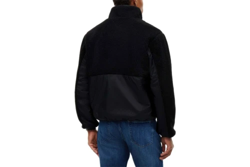 Tommy Jeans Teddy Contrast Texture Relaxed Μπουφάν Sherpa Ανδρικό (DM0DM23227 BDS)