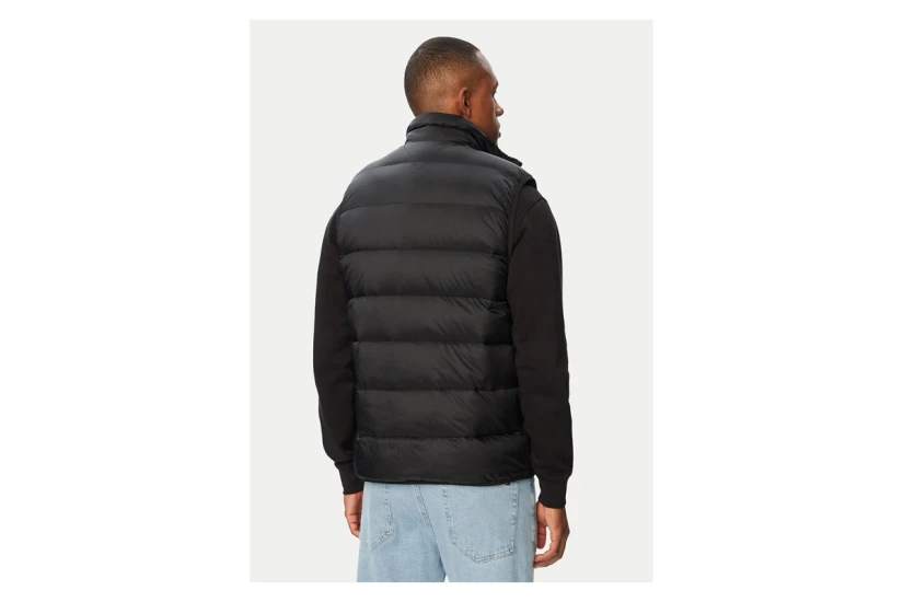 Tommy Jeans Light Down Packable Ανδρικό Αμάνικο Μπουφάν Μαύρο