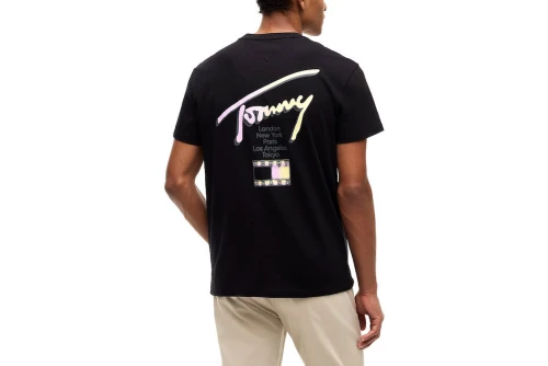 Tommy Jeans Signature Logo T-Shirt Ανδρικό (DM0DM23253 BDS)
