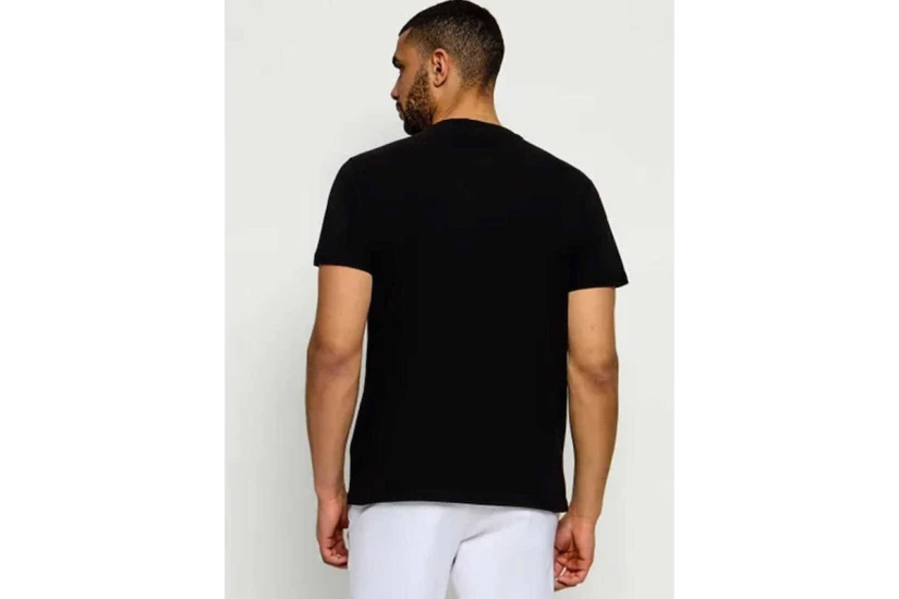 Tommy Jeans Slim Graphic Tee Ανδρικό Κοντομάνικο T-Shirt Μαύρο