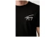 Tommy Jeans Signature Chest Slim Fit Ανδρικό Κοντομάνικο T-Shirt Μαύρο