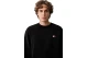 Tommy Jeans Badge Fleece Ανδρική Μακρυμάνικη Μπλούζα με Λαιμόκοψη Μαύρη