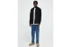Tommy Jeans Relaxed Fit Patch Pocket Corduroy Ανδρικό Μακρυμάνικο Κοτλέ Πουκάμισο Μαύρο
