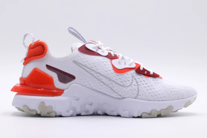 Nike React Vision Ανδρικά Sneakers Λευκά, Κόκκινα