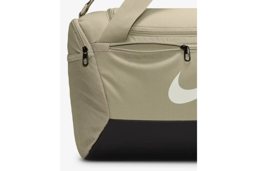 Nike Brasilia Αθλητικός Σάκος Ώμου - Χειρός Μπεζ, Μαύρος 41L