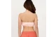 Nike Air Pique Bandeau Crop Top Αμάνικο Γυναικείο (DM6460 610)