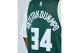 Nike Dri-FIT NBA Giannis Antetokounmpo Milwaukee Bucks Icon Edition Ανδρική Μπασκετική Φανέλα Πράσινη