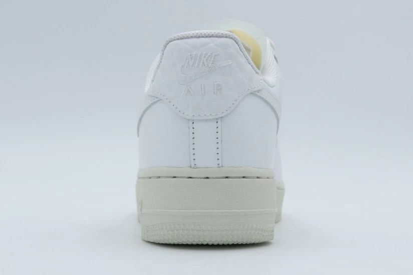 Nike Air Force 1 Low Premium Sneakers Λευκά, Εκρού