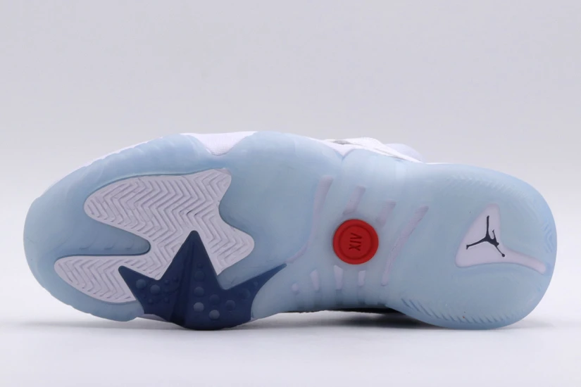 Jordan Jumpman Two Trey Ανδρικά Sneakers Λευκά, Μπλε