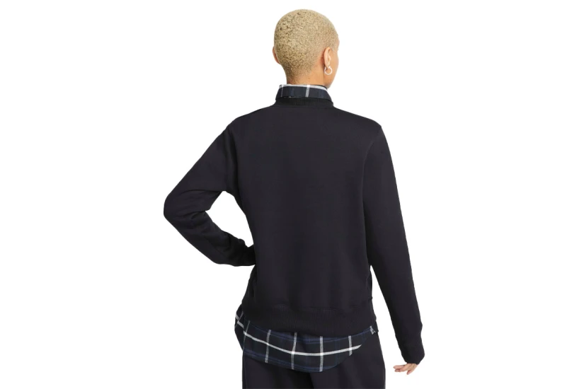 Nike Sportswear Phoenix Fleece Γυναικεία Μακρυμάνικη Μπλούζα Μαύρη
