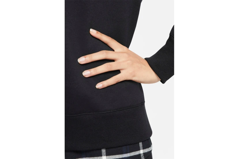 Nike Sportswear Phoenix Fleece Γυναικεία Μακρυμάνικη Μπλούζα Μαύρη