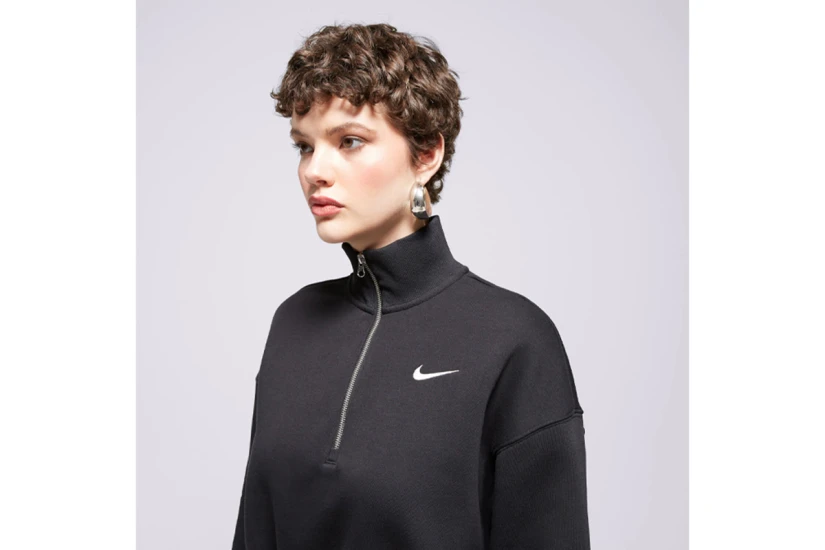Nike Sportswear Phoenix Fleece Μακρυμάνικη Μπλούζα με Φερμουάρ