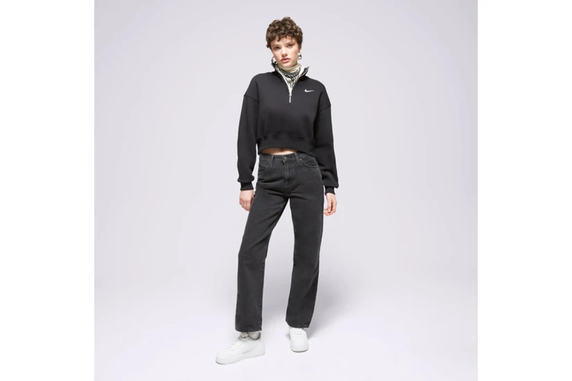 Nike Sportswear Phoenix Fleece Μακρυμάνικη Μπλούζα με Φερμουάρ