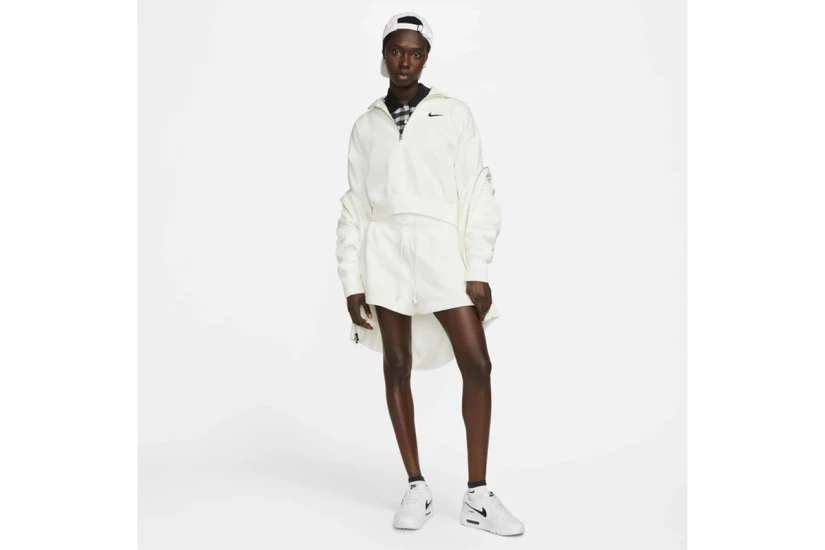 Nike Sportswear Phoenix Fleece Μακρυμάνικη Μπλούζα με Φερμουάρ