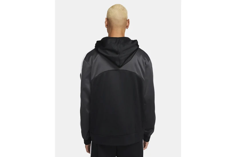 Nike Ανδρικό Φούτερ Με Κουκούλα Μαύρο, Γκρι, Λευκό (DQ5836 010)