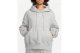 Nike Sportswear Phoenix Fleece Γυναικείο Φούτερ με Κουκούλα Γκρι