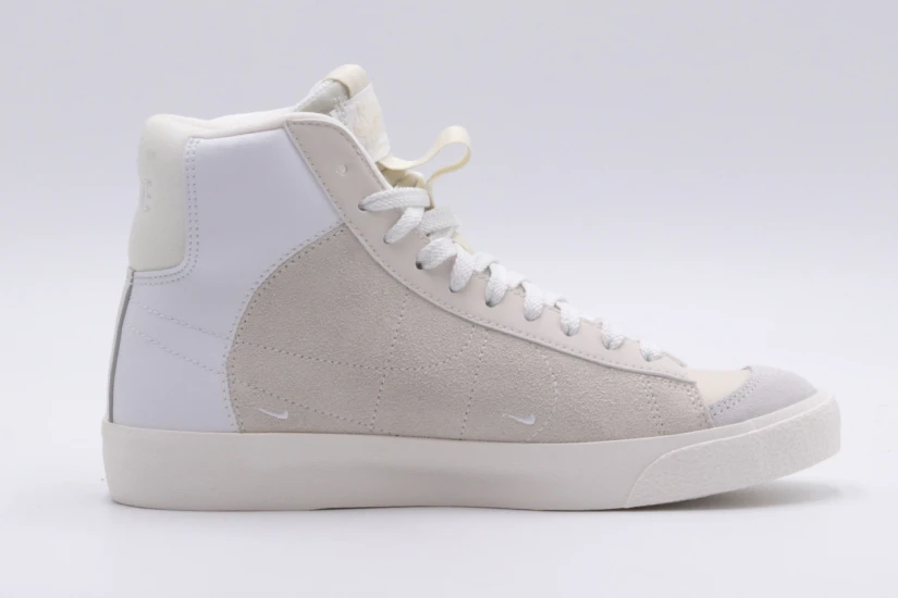 Nike Blazer Mid 77 Παιδικά Sneakers Μπεζ, Λευκά