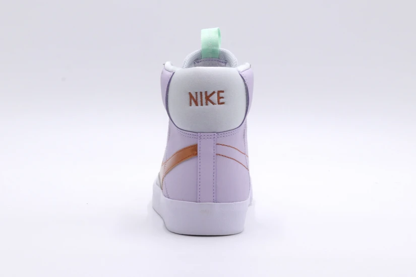 Nike Blazer Mid 77 Παιδικά Sneakers Μωβ, Γκρι, Μπρονζέ