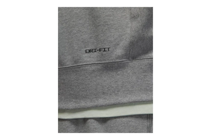 Jordan Dri-FIT Sport Crossover Ανδρικό Φούτερ με Κουκούλα Γκρι