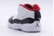 Jordan Jumpman Two Trey Βρεφικά Sneakers Λευκά, Μαύρα, Κόκκιναω