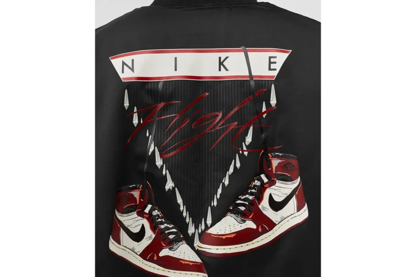 Jordan Flight Renegade Γυναικείο Bomber Μπουφάν Μαύρο