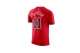 Nike Chicago Bulls Ανδρικό Κοντομάνικο T-Shirt Κόκκινο