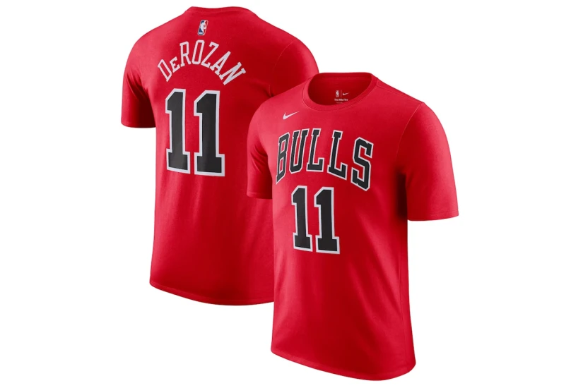 Nike Chicago Bulls Ανδρικό Κοντομάνικο T-Shirt Κόκκινο
