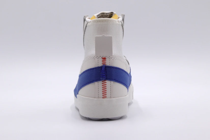 Nike Blazer Mid 77 Jumbo Ανδρικά Sneakers Λευκά, Μπλε