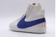 Nike Blazer Mid 77 Jumbo Ανδρικά Sneakers Λευκά, Μπλε