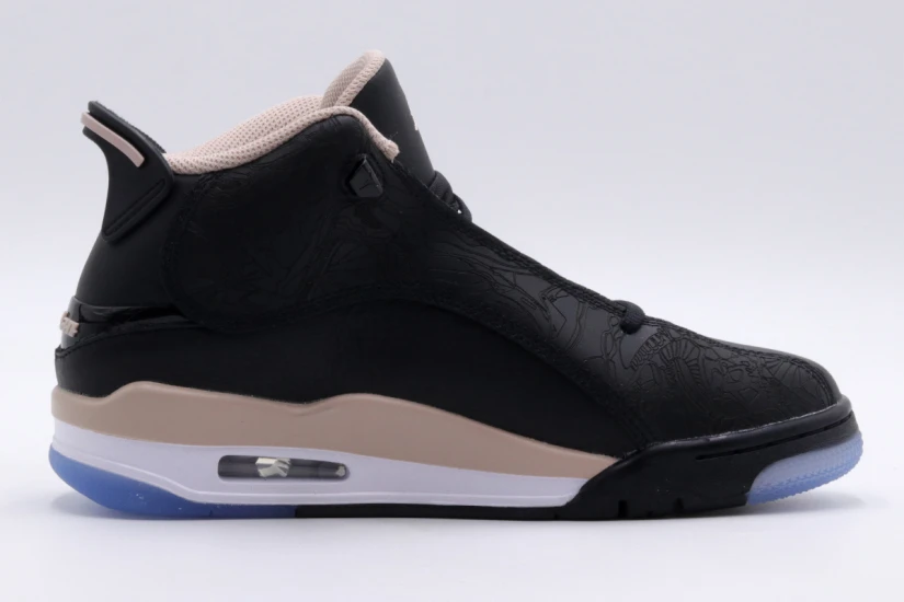 Jordan Air Dub Zero Sneakers Μαύρα, Μπεζ, Λευκά, Μωβ