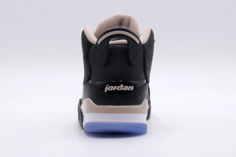 Jordan Air Dub Zero Sneakers Μαύρα, Μπεζ, Λευκά, Μωβ