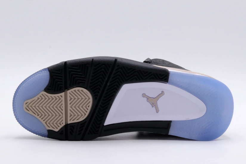 Jordan Air Dub Zero Sneakers Μαύρα, Μπεζ, Λευκά, Μωβ