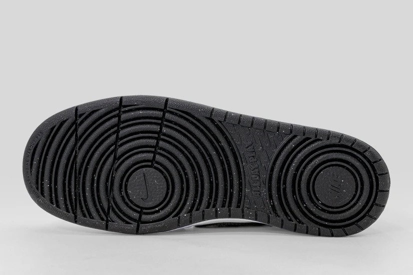 Nike Court Borough Low Recraft Sneakers Λευκά, Μαύρα, Χρυσά