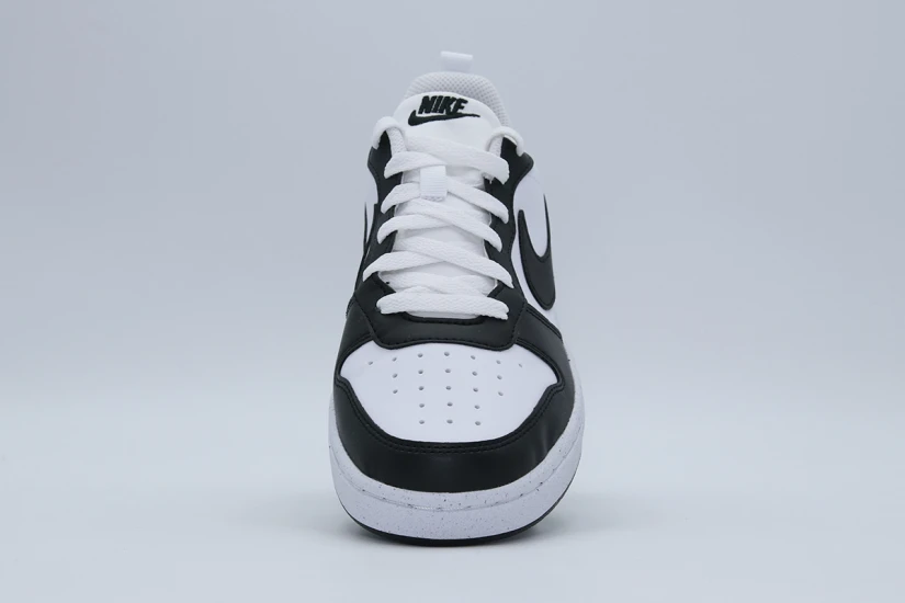 Nike Court Borough Low Recraft Sneakers Λευκά, Μαύρα