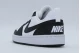 Nike Court Borough Low Recraft Sneakers Λευκά, Μαύρα