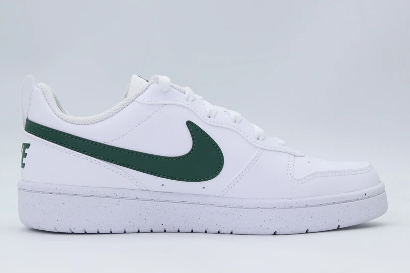 Nike Court Borough Low Recraft Sneakers Λευκά, Κυπαρισσί