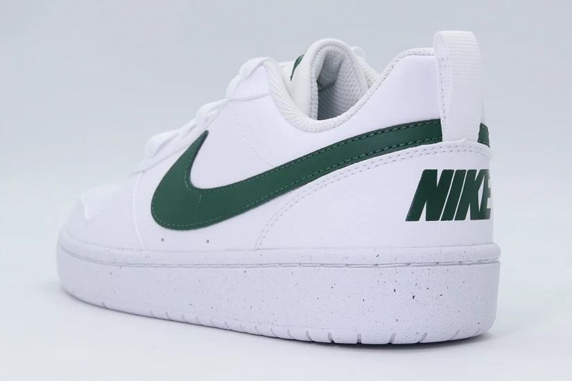 Nike Court Borough Low Recraft Sneakers Λευκά, Κυπαρισσί